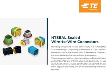 NTSEAL Terminals and Connectors Data Sheet