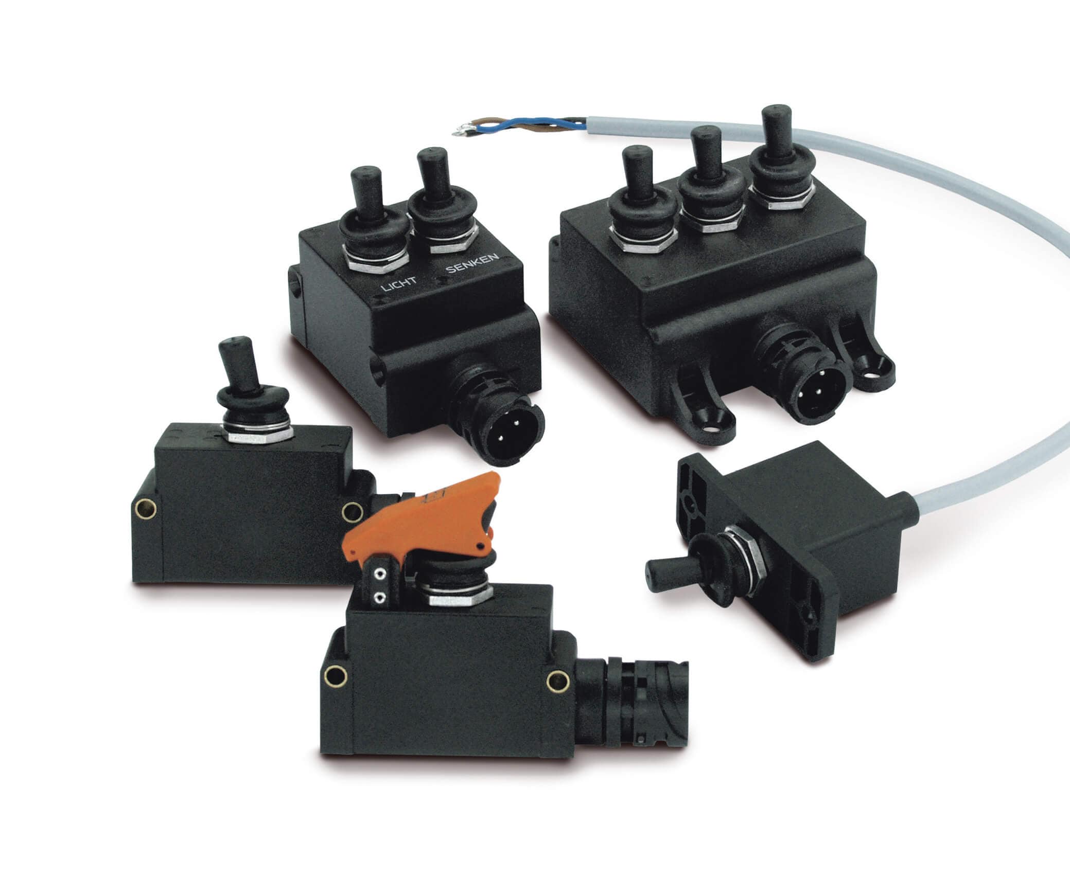 Complete Switch Assemblies in Sealed Housing