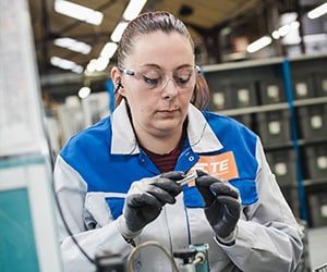 Female Plant Worker