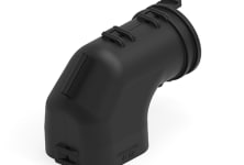 NTSEAL connector backshells and caps with 90° and 180° cable exit options for sealed connector applications 