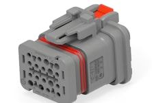 NTSEAL socket housing for female terminals sealed high-density plug housing with CPA/TPA options for industrial and commercial transportation 