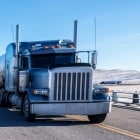 Truck in winter