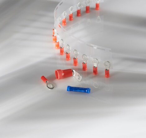 PLASTI-GRIP Parallelverbinder (vorne in blau)