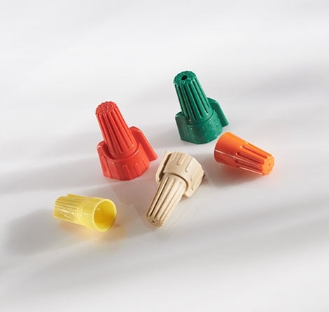 Splice connectors with tool-less twist grip termination