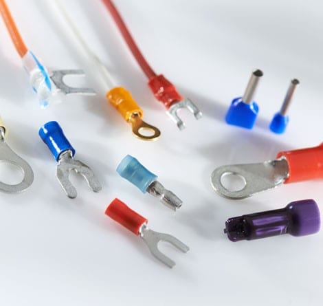 Kabelschuhe, Pressverbinder