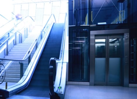 Lösungen für Aufzüge und Rolltreppen