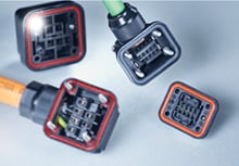 Conectores compactos de motor