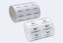 High Tack White Vinyl Labels