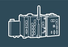 Icon outline of IIoT gateways