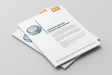 Lumawise Bewegungssensor-Logikausgang – Katalog