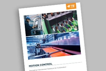 Guía de productos de control de movimiento de TE Connectivity