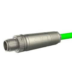 Industrial M12 X-code Field Installable