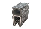 Clip on knitted wire mesh