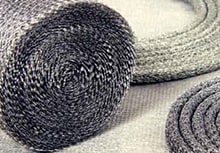 Knitted wire mesh gasket
