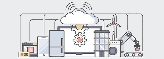 infográfico de iot