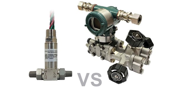 A smaller, more compact differential pressure transducer.