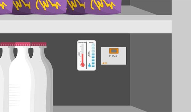 HTU21 Humidity Temperature Sensor Video