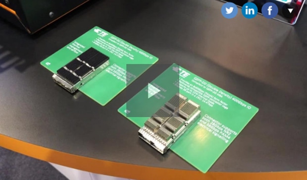 Switch QSFP-DD 12.8T > Desempenho térmico de 15 W