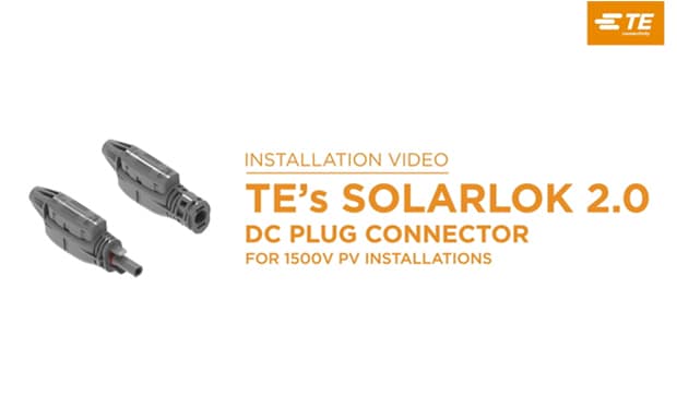 Solarlok Steckverbinder – Montagevideo