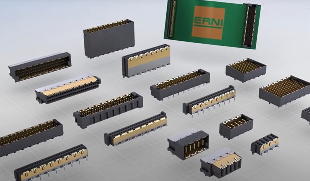 ERNI MicroSpeed connectors and Power Modules
