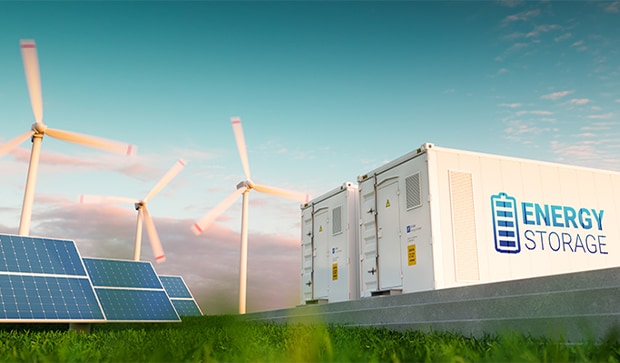 Système de stockage d'énergie par batterie (BESS) | TE Connectivity | TE  Connectivity