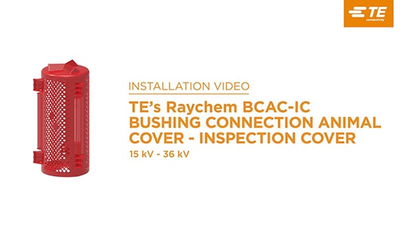 Cobertura vazada para buchas e conexões – cobertura de inspeção (BCAC-IC)