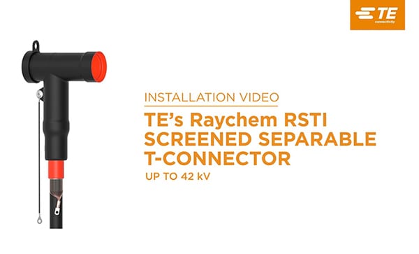  Connecteurs séparables Raychem (RSTI) de TE