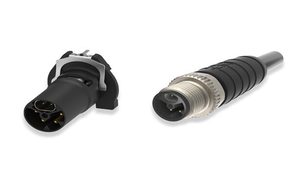 SPE M12 hybrid connectors