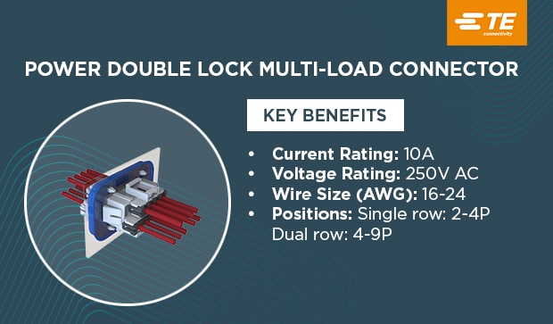 power-double-lock-multi-load-connector